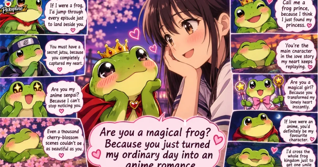 Frog Pick Up Lines