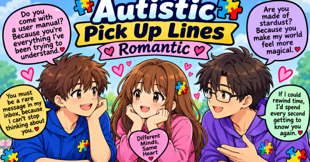 Autistic Pick Up Lines