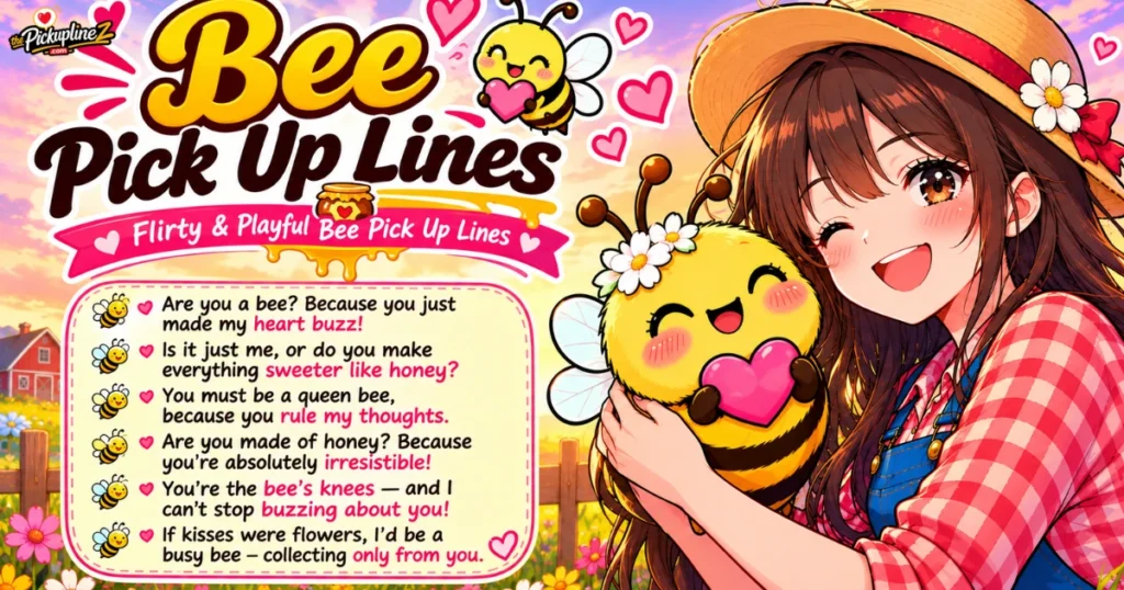Bee Pick Up Lines