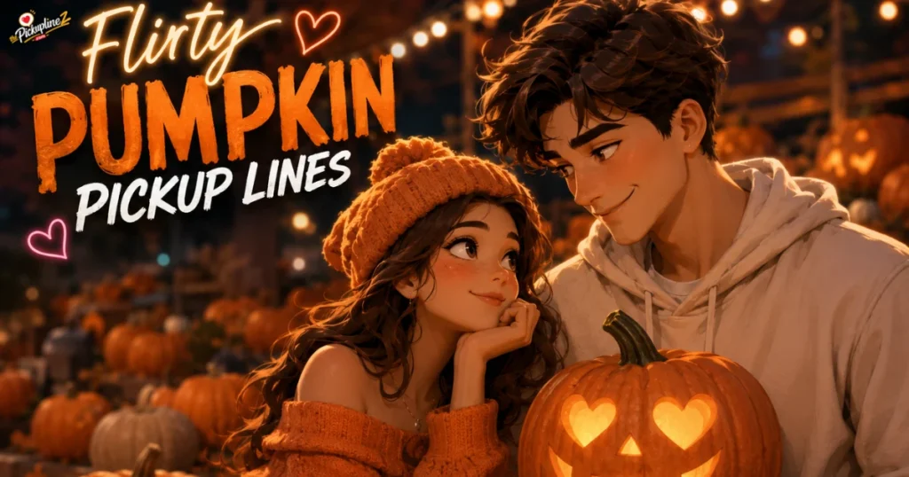 Cheesy & Corny Pumpkin Pickup Lines