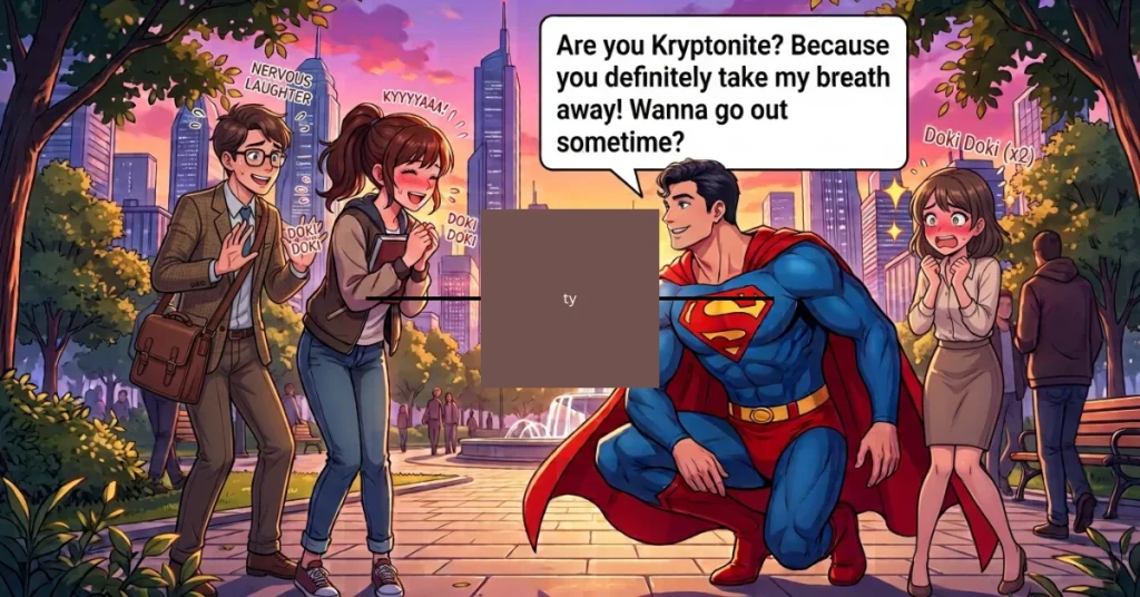 Flirty Superman Pick Up Lines 
