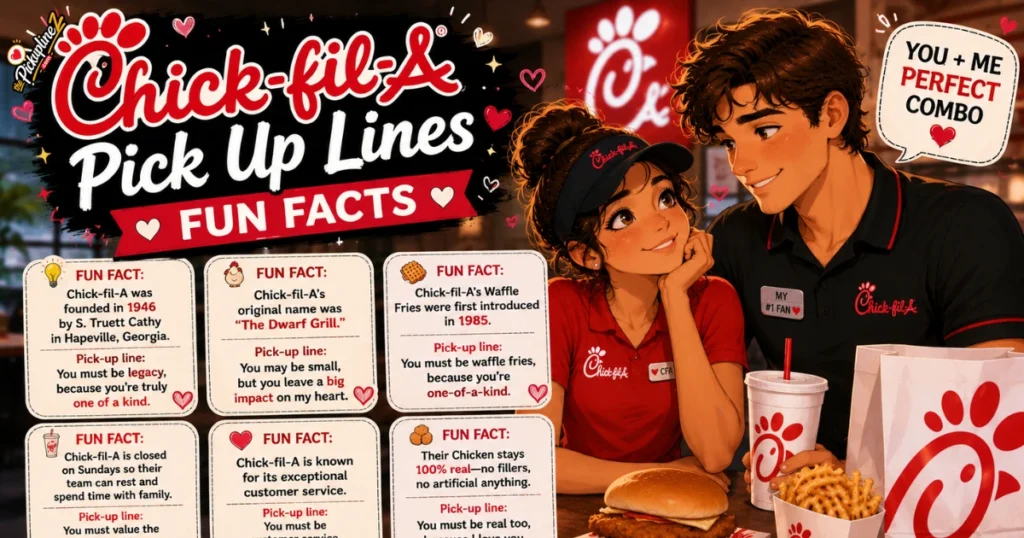 Chick-fil-A Pick Up Lines