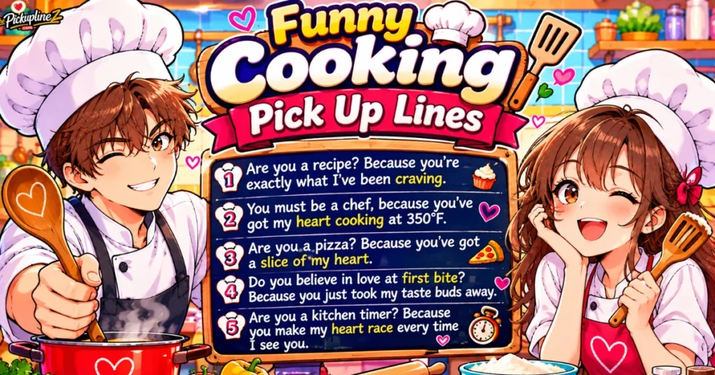 Cooking Pick Up Lines