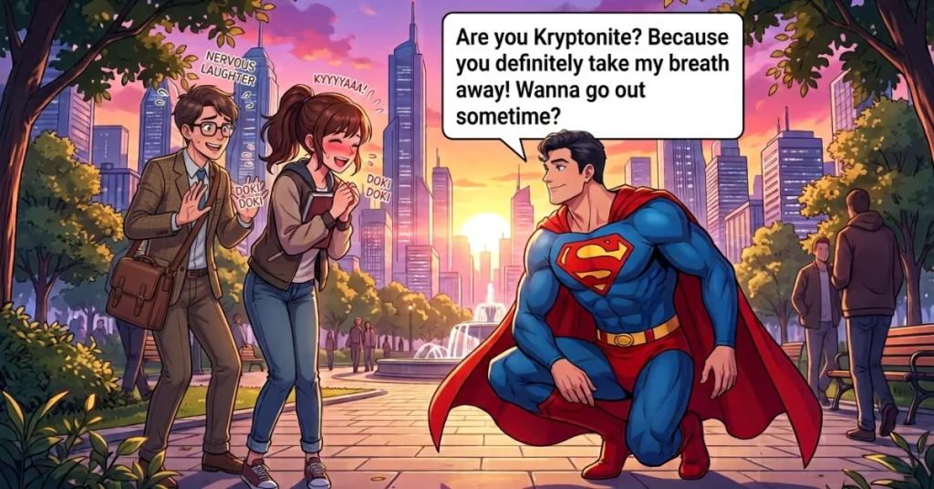Funny Superman Pick Up Lines 