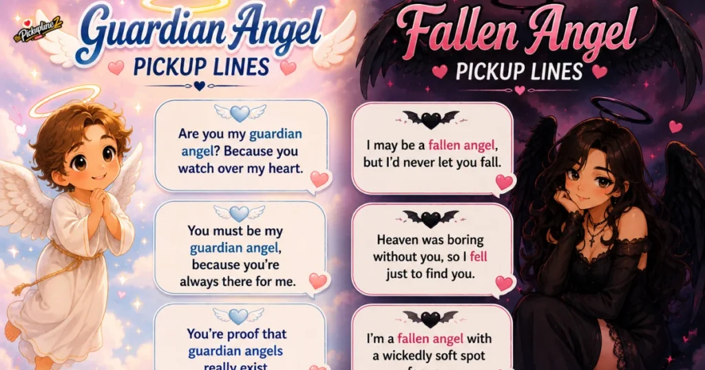 Angel Pick Up Lines