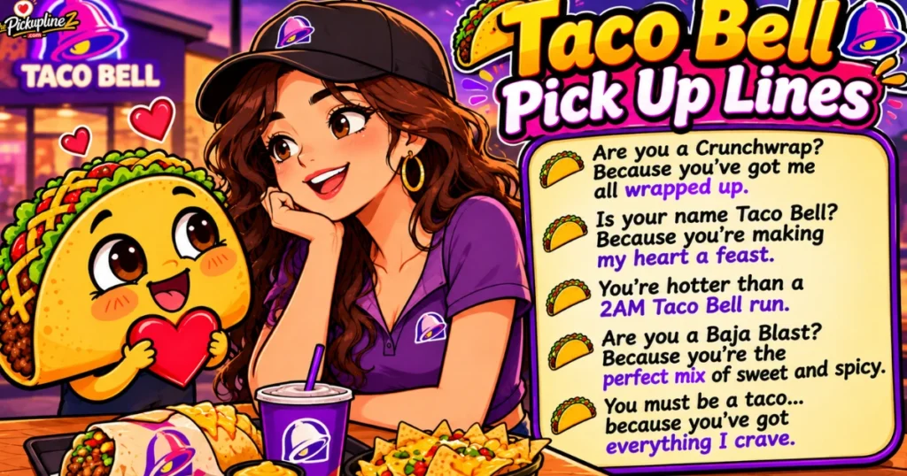 Taco Pick Up Lines