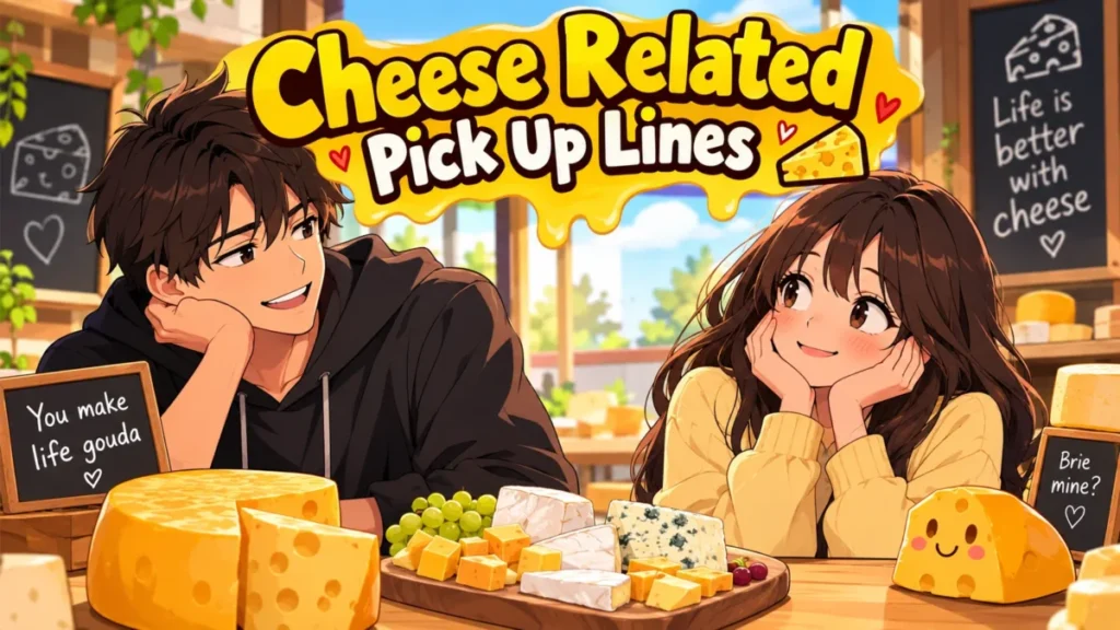  Romantic Cheese Related Pick Up Lines