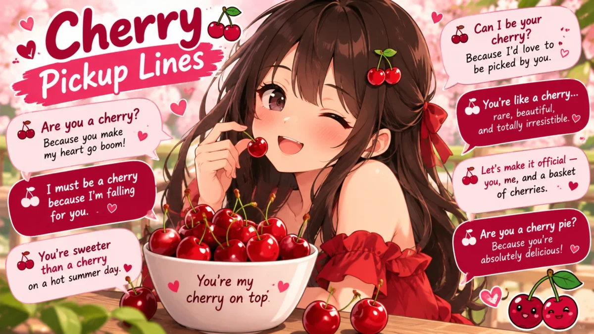 Cherry Pickup Lines