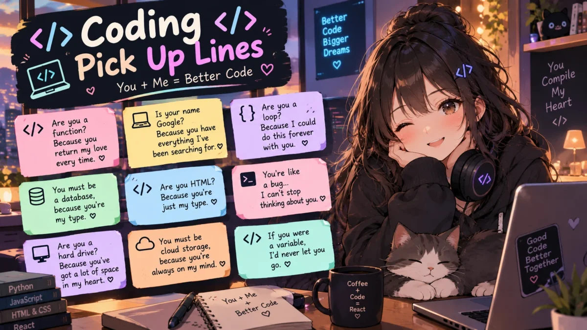 Coding Pick-Up Lines