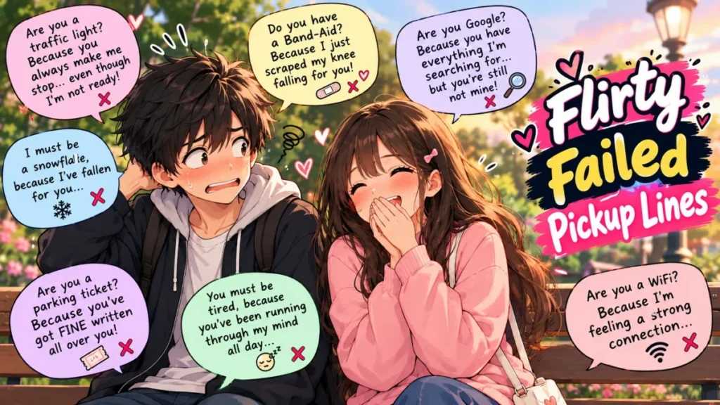 Flirty Failed pickup Lines