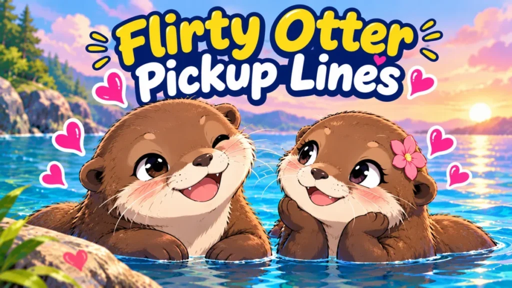 Flirty Otter Pickup Lines ❤️