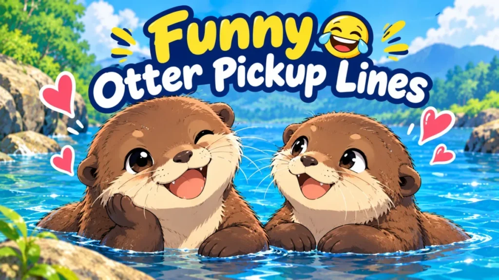 Funny Otter Pickup Lines