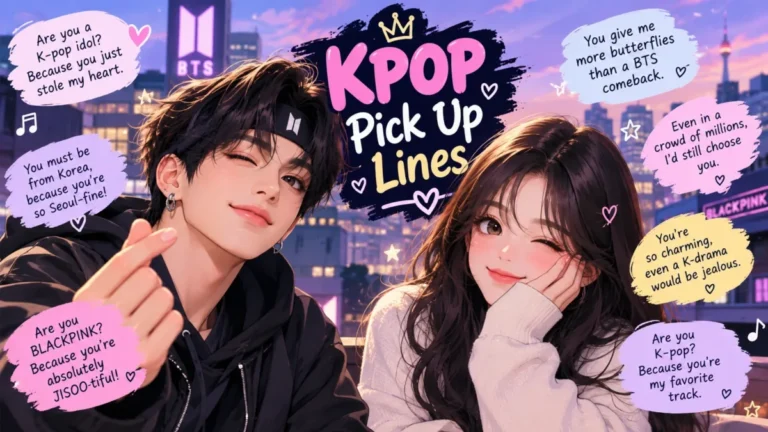 K-Pop Pickup Lines