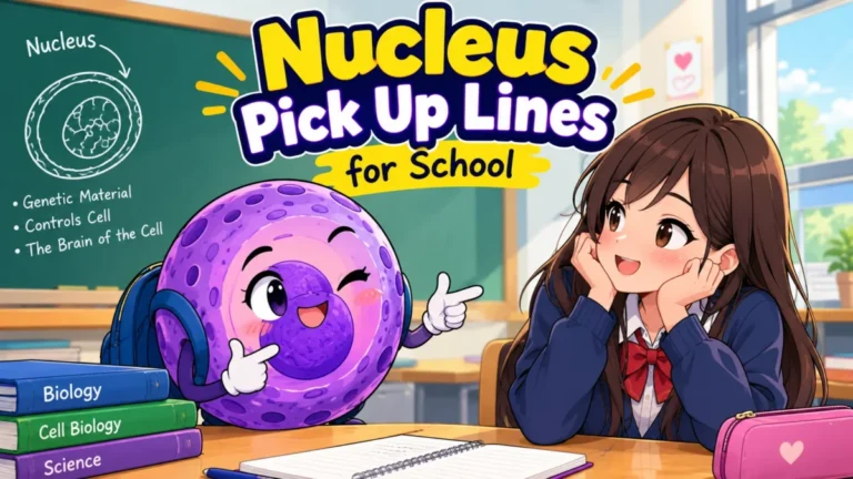 Nucleus Pick-Up Lines for School