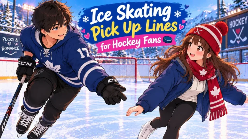 Ice Skating Pick Up Lines for Hockey Fans