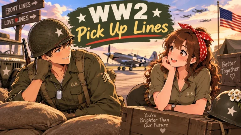 WWII Pick-Up Lines