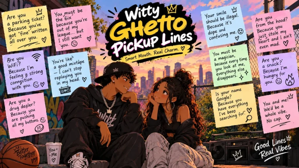 Witty Ghetto Pickup Lines