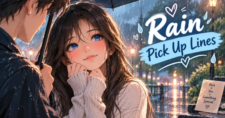 rain-pickup-lines