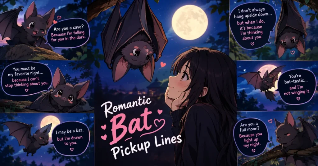 Romantic Bat Pickup Lines