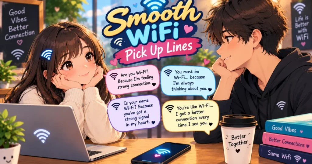 Smooth WiFi Pick Up Lines