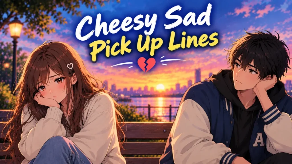 Cheesy Sad Pick Up Lines