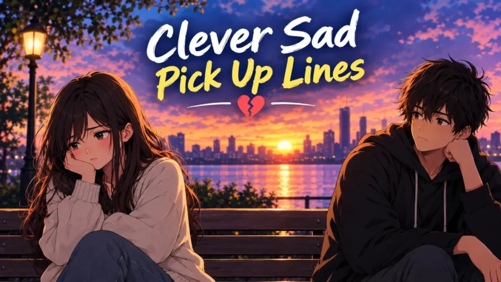 Clever Sad Pick Up Lines