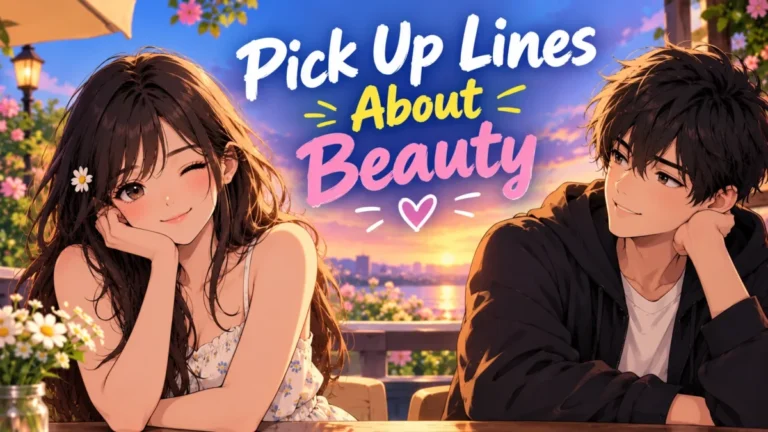 Sunset Beauty Pickup Lines