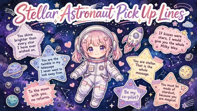 150+ Astronaut Pick Up Lines featured collage image