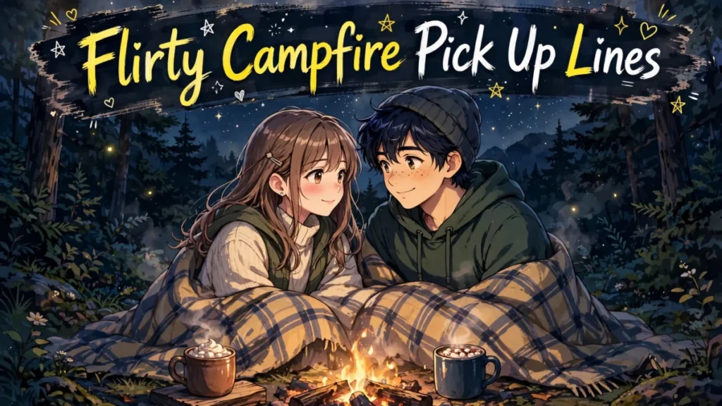 Campfire Pick Up Lines for Late Night Fireside Talks