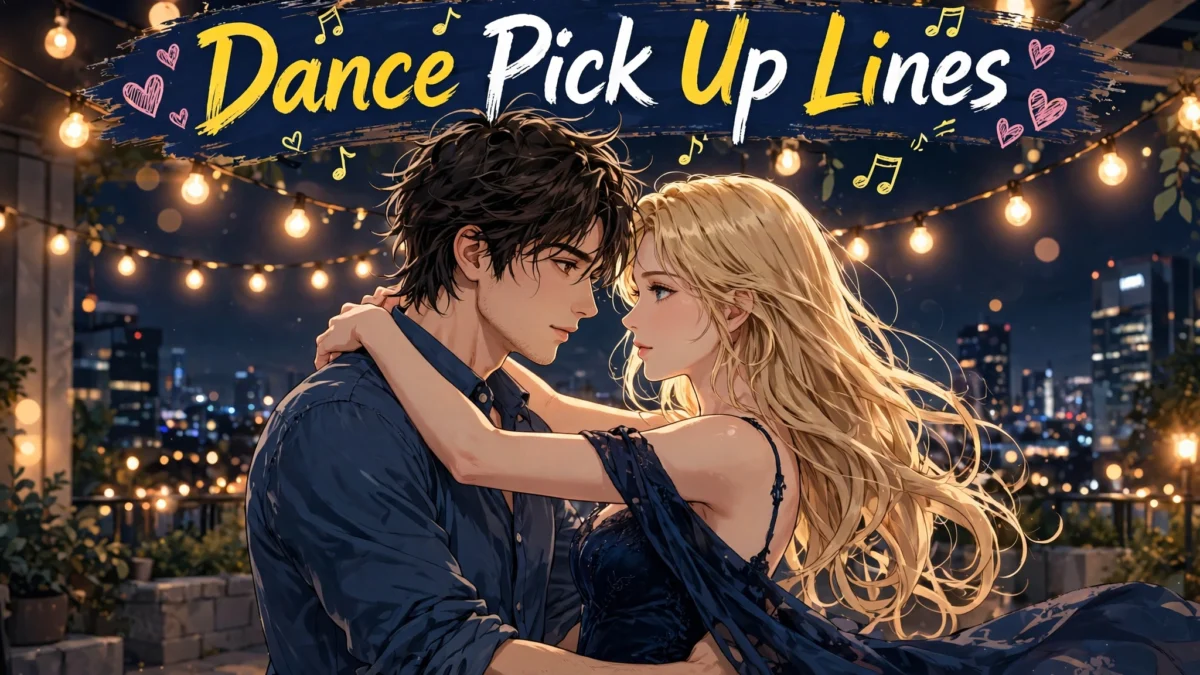 Flirty Dance Pick Up Lines