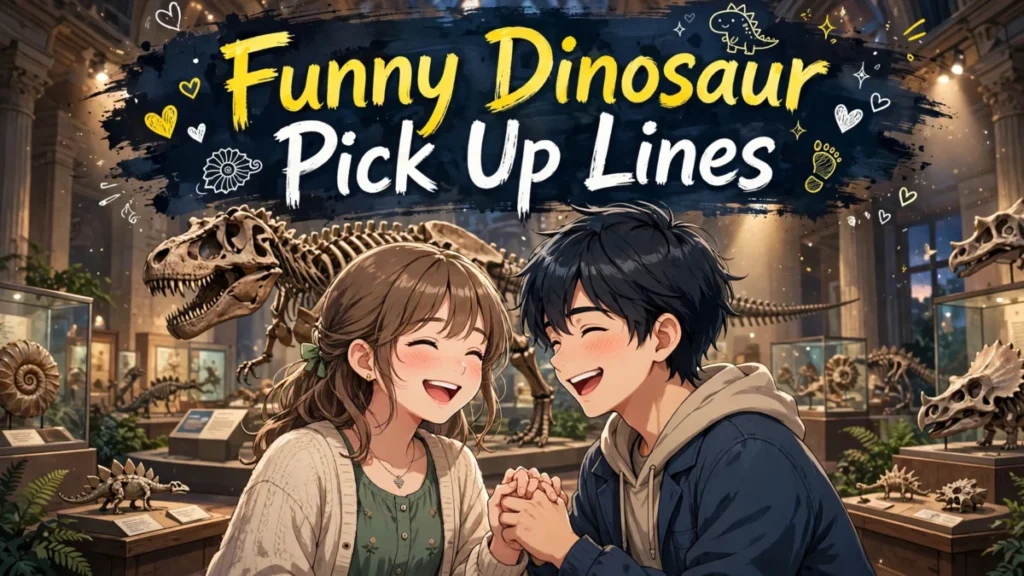 Funny Dinosaur Pick Up Lines From the Jurassic Jungle