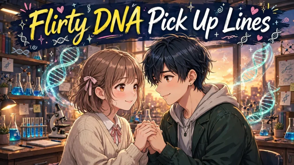 Flirty DNA Pick Up Lines