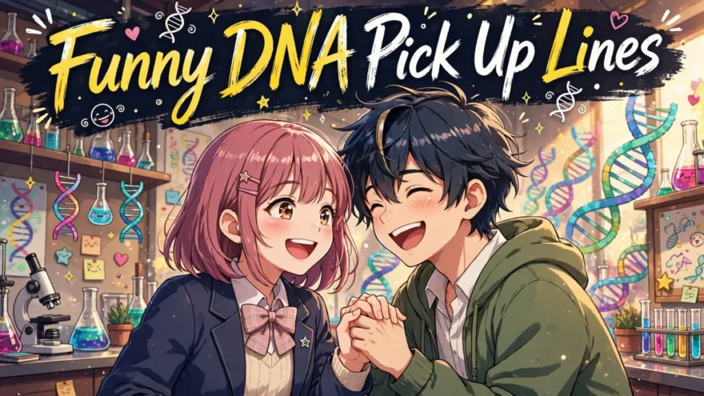 Funny DNA Pick Up Lines