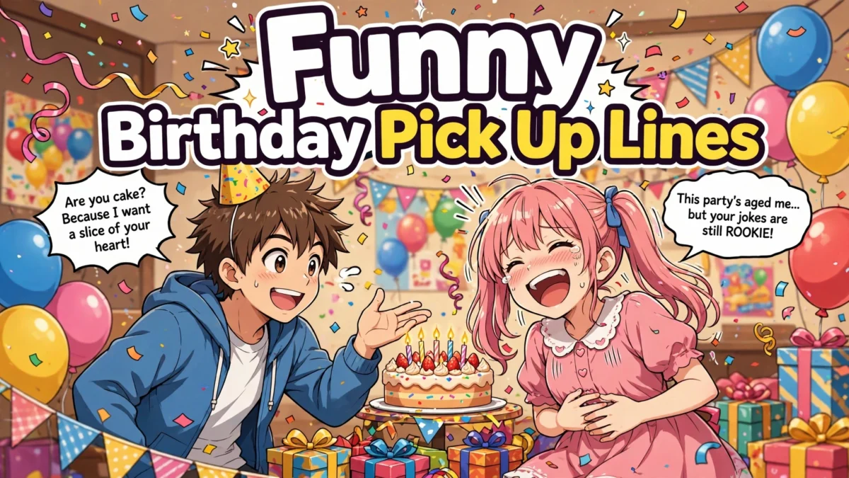 Funny Birthday Pick Up Lines