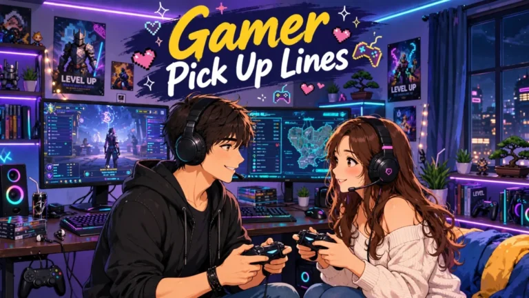 110+ Gamer Pick Up Lines to Win Player Two’s Heart