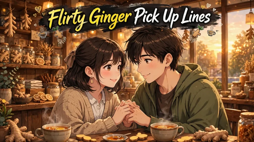 Ginger Pick Up Lines for Late Night Texts and Sweet Confessions