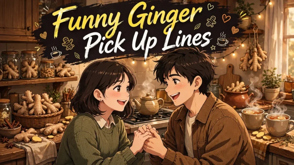 Ginger Pick Up Lines That Turn Up the Heat