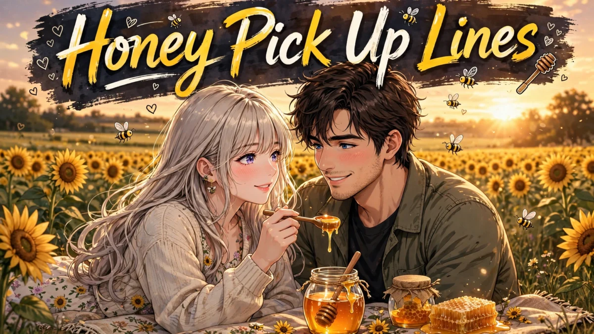 Flirty Honey Pick Up Lines