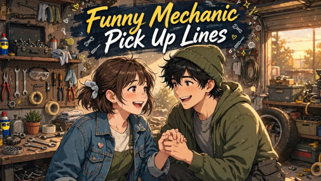 Funny Mechanic Pick Up Lines