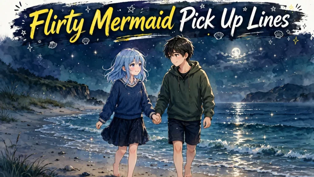 Flirty Mermaid Pick Up Lines for Late Night Texts