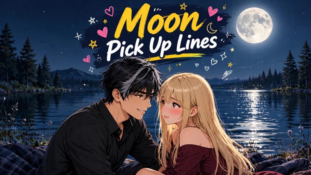 Flirty Moon Pick Up Lines