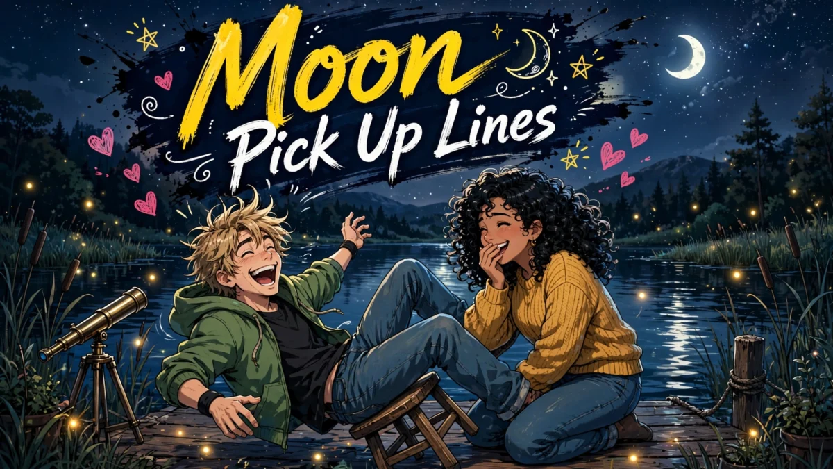 Funny Moon Pick Up Lines