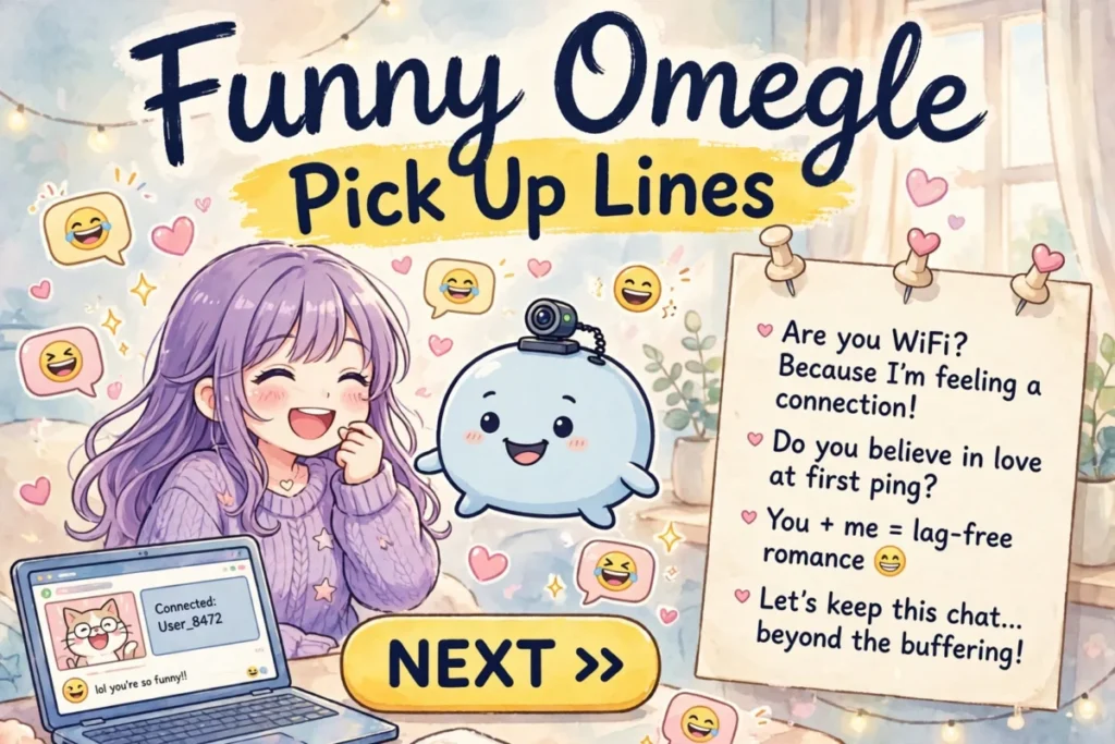 Funny Omegle Pick Up Lines