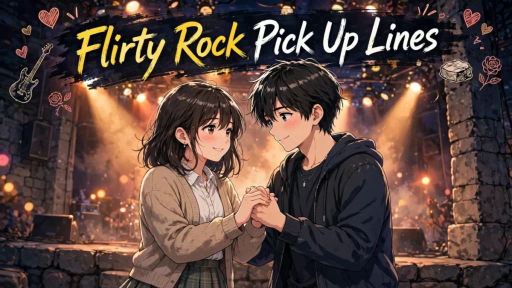 Rock Pick Up Lines for Slow Dances and Rock Ballads