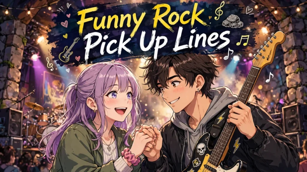 Rock Pick Up Lines That Turn a Concert Into a First Date