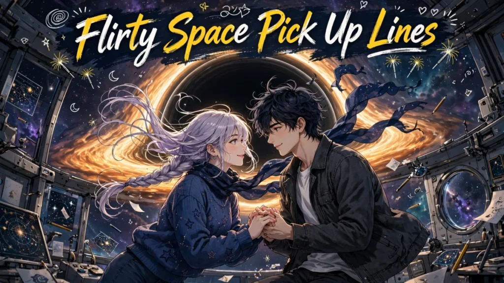Space Pick Up Lines From the Edge of a Black Hole