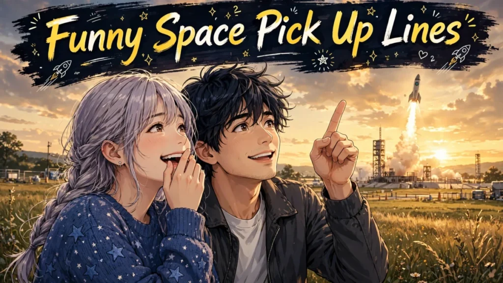 Space Pick Up Lines to Countdown to a First Date