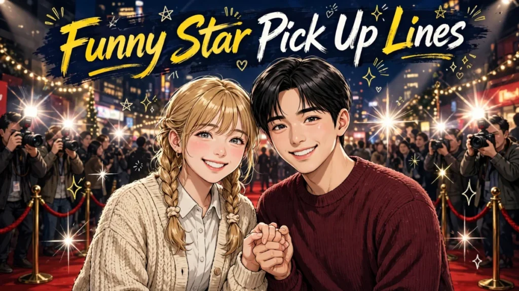 Star Pick Up Lines for the Superstar You Just Met