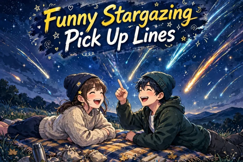 Stargazing Pick Up Lines for Meteor Shower Nights
