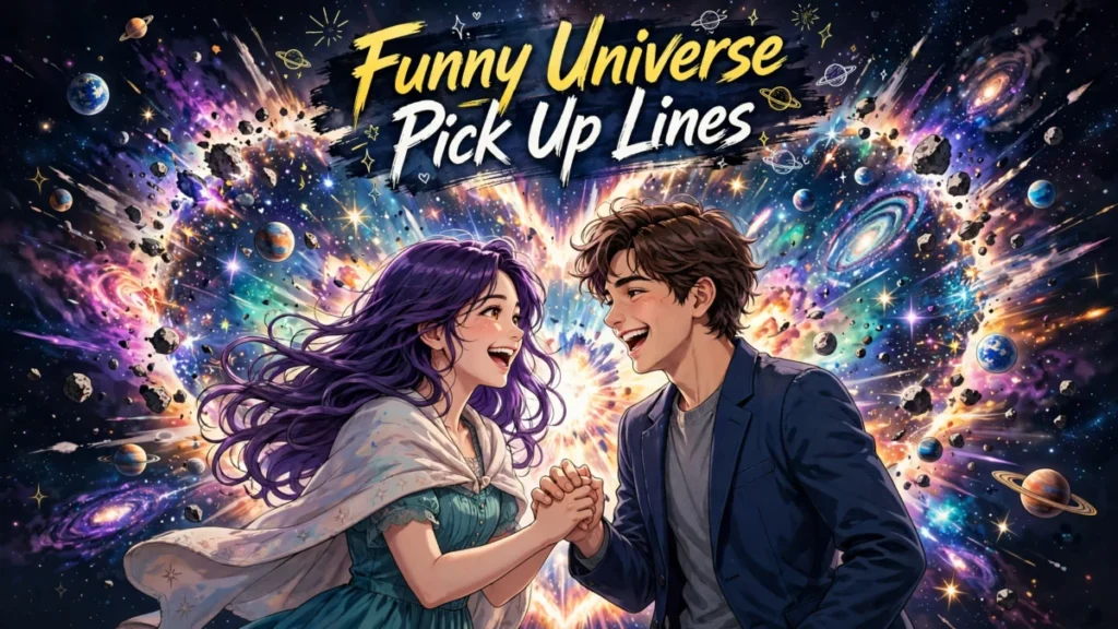Universe Pick Up Lines That Start With a Big Bang
